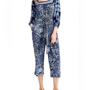 Michael Kors Plus size Belted Cropped Jumpsuit